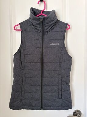 Columbia Quilted Puffer Vest - Charcoal